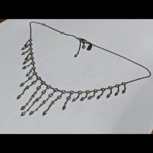Crystal Bead Chain Necklace